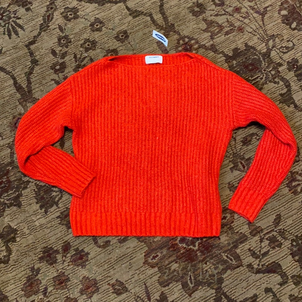 Brand New, Red Old Navy Knit Sweater!❤️